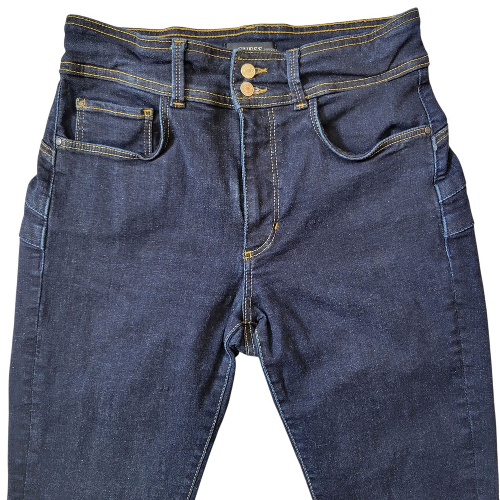 GUESS Women's Shape Up Skinny High Jeans Jeanologia Low Impact 30 Inseam 29" - Picture 6 of 11